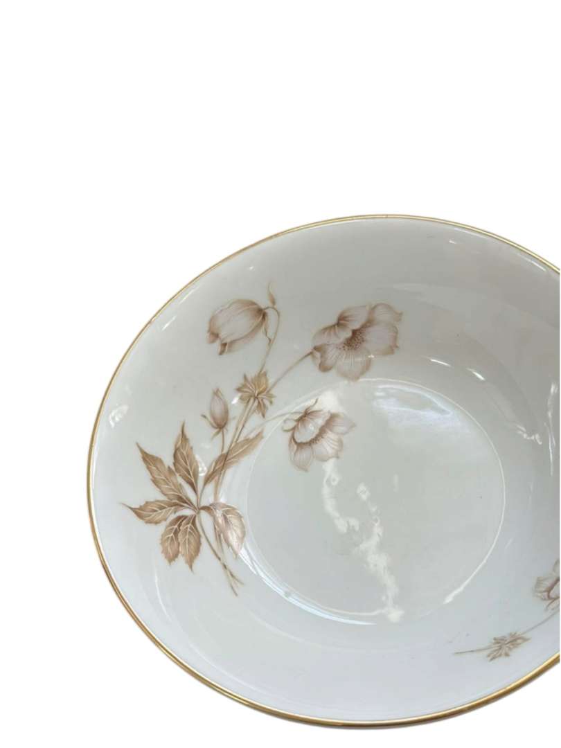 Set de 4 compoteras de porcelana floreadas Verbano - Imagen 2