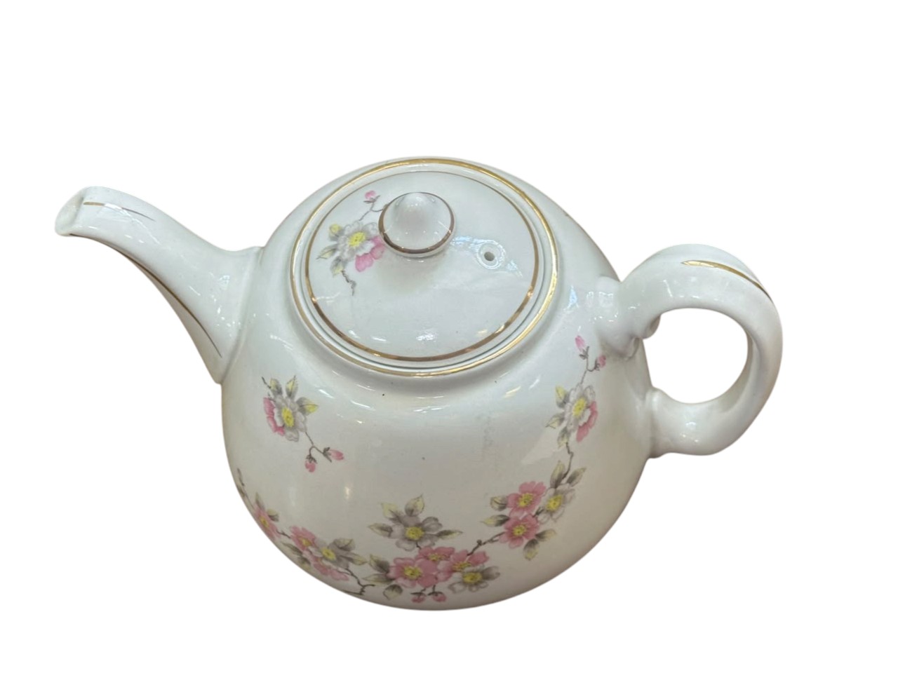 Tetera de porcelana clásica floral Hartford industria Argentina - Imagen 5