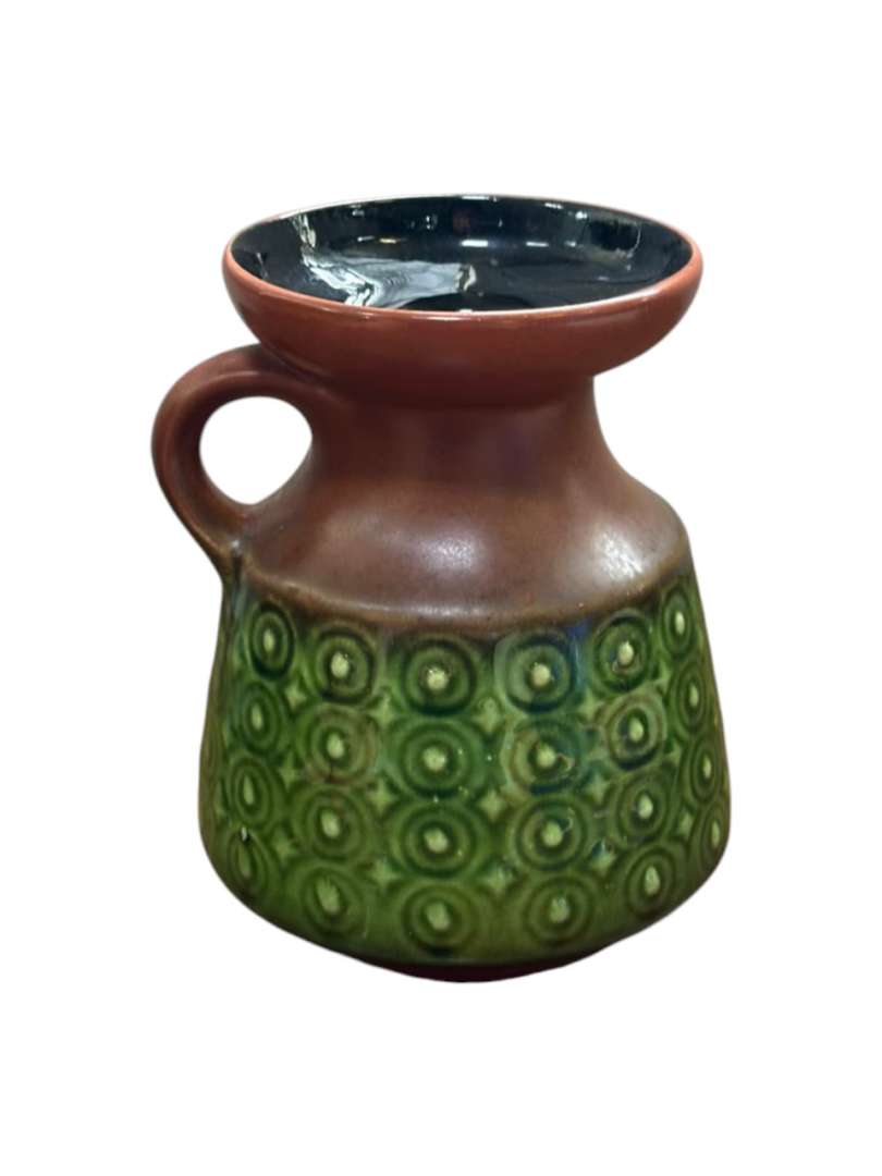 Jarron / jarra vintage de ceramica estilo fat lava