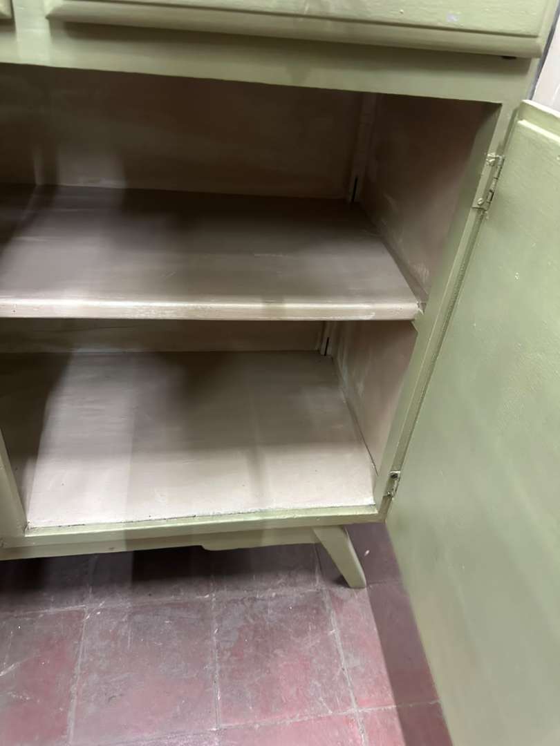 Mueble de cocina en madera / bazar y organizador - Imagen 12
