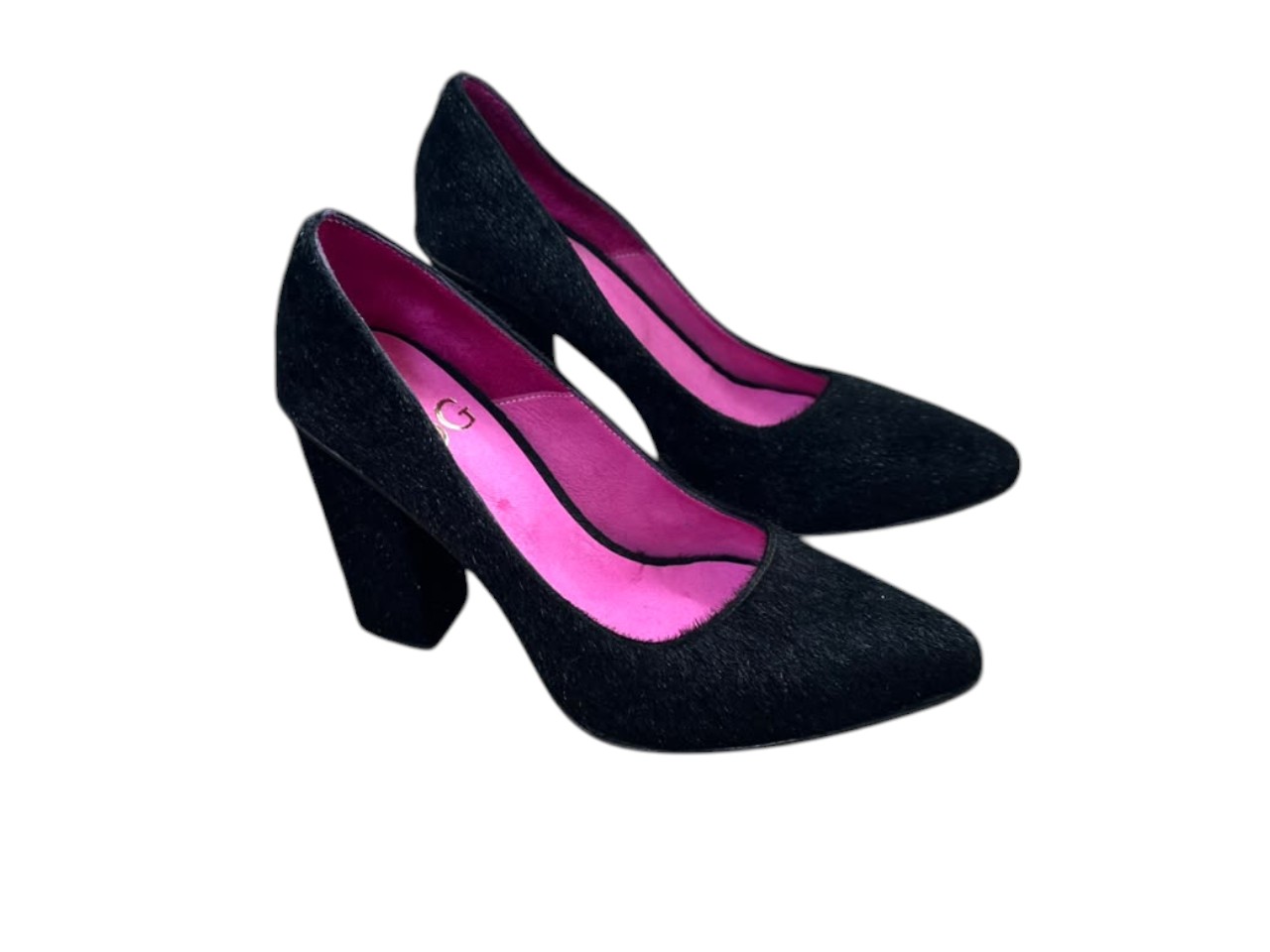 Zapatos de tacón alto Oggi en pelo sintético - Imagen 4