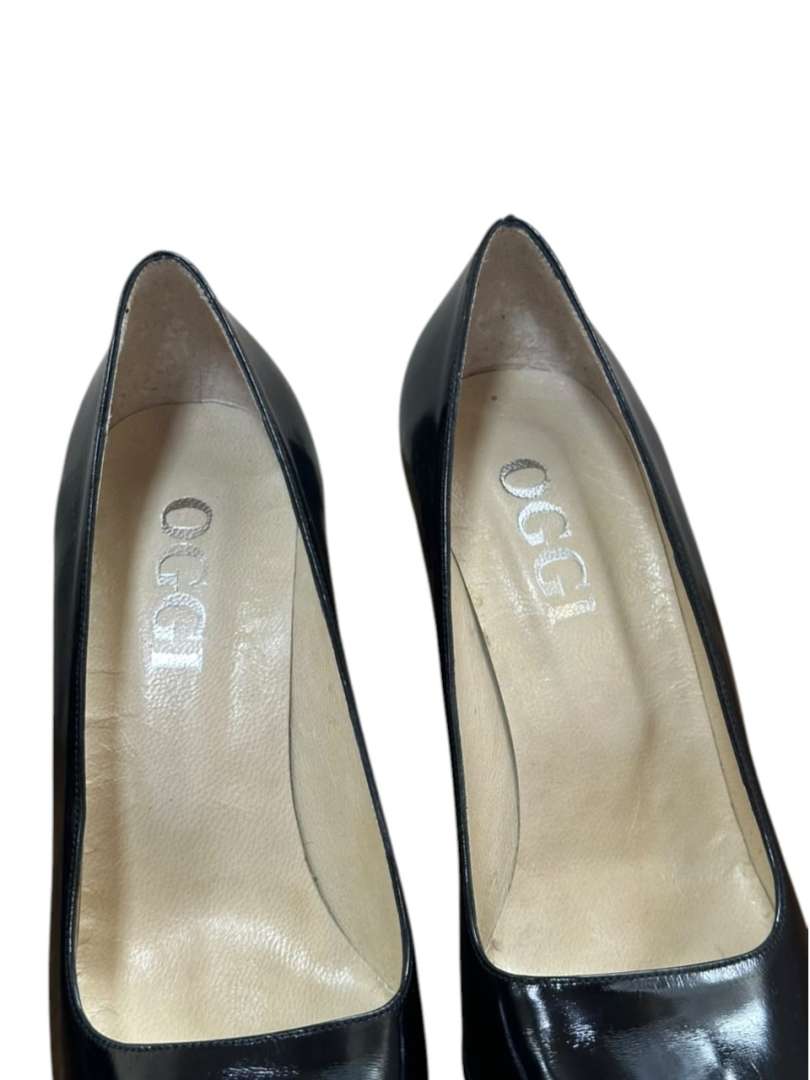 Zapatos de vestir en charol negro Oggi - Imagen 3