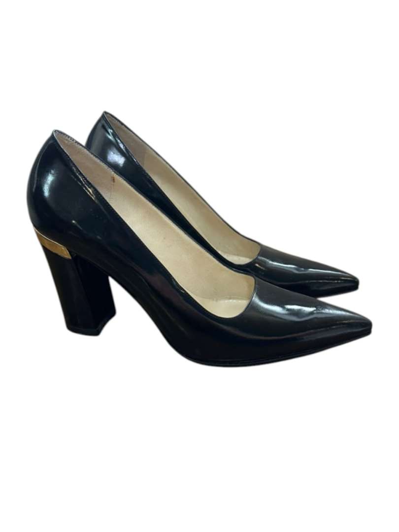 Zapatos de vestir en charol negro Oggi - Imagen 4