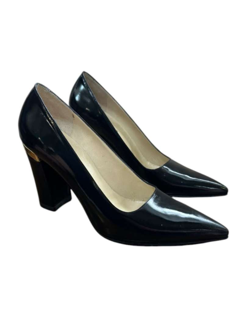 Zapatos de vestir en charol negro Oggi - Imagen 9