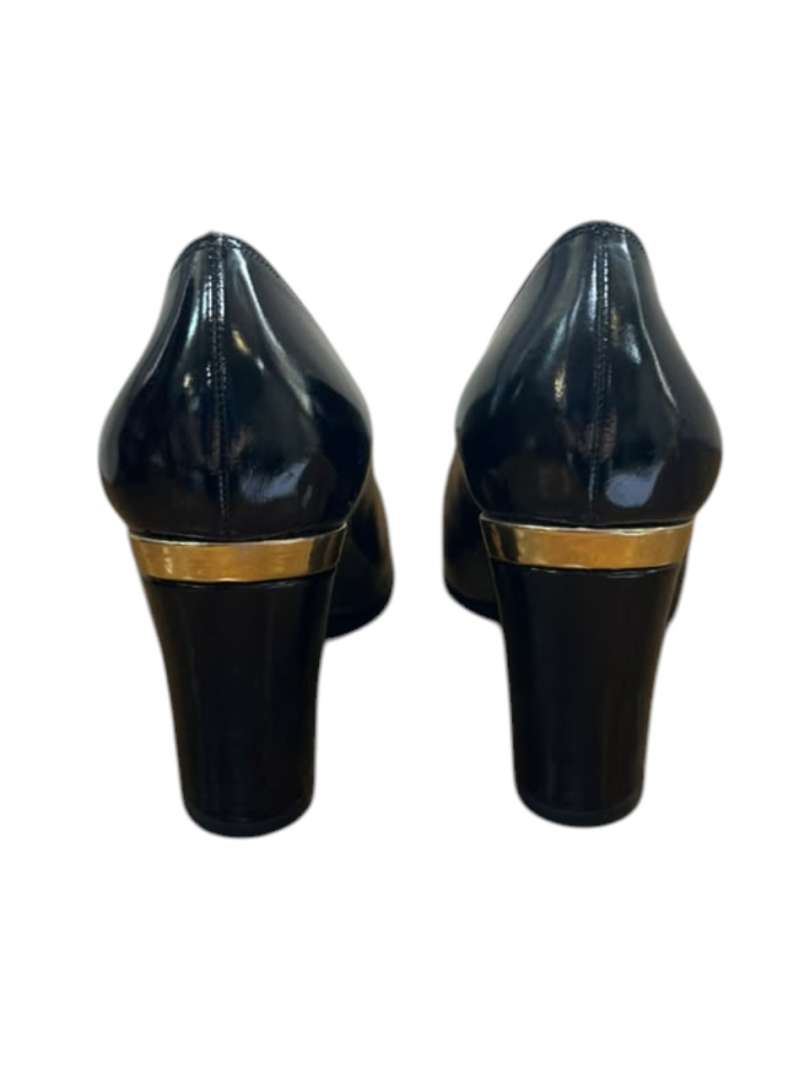 Zapatos de vestir en charol negro Oggi - Imagen 11
