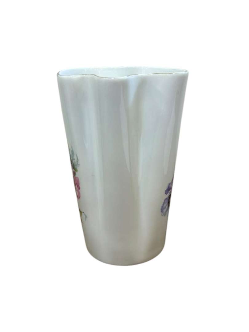 Florero ornamental de porcelana Verbano de boca ondulada - Imagen 6